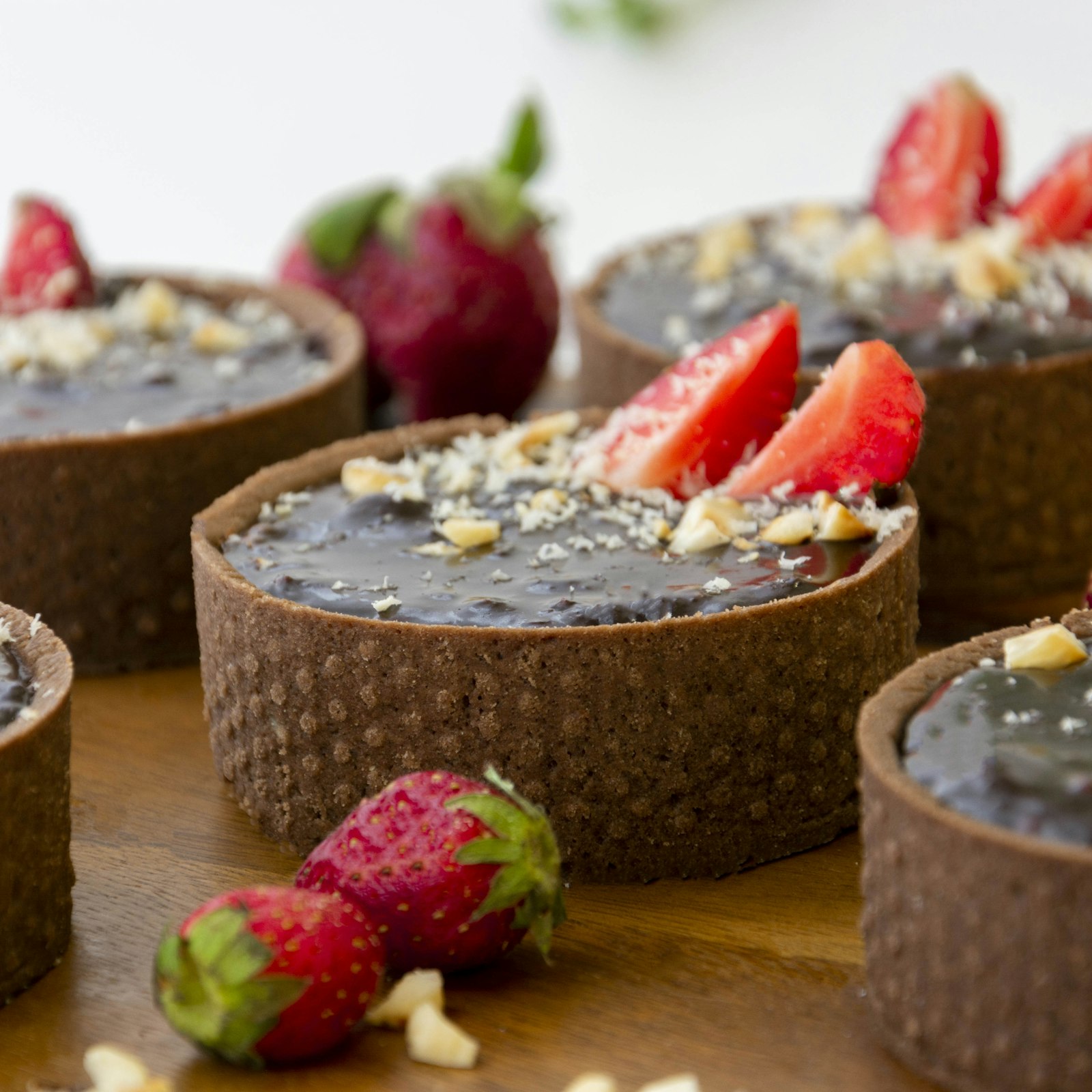 Fondant chocolat & fruits rouges